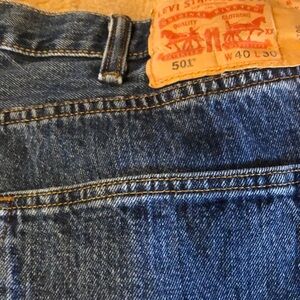 Levi’s 501 button fly XX jeans p2971